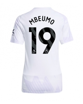 Billige Fotballdrakt Manchester United Bryan Mbeumo #19 Replika Bortedrakt Dame 2025-26 Kortermet Billige Fotballdrakt Manchester United Bryan Mbeumo #19 Replika Bortedrakt Dame 2025-26 Kortermet